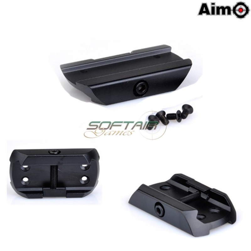 Low Mount Per T1/t2 Black Aim-o (ao1708-bk)