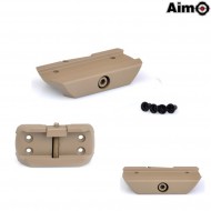 Low Mount For T1/t2 Dark Earth Aim-o (ao1708-de)