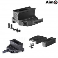 Bobro Style Qd Mount For T1/t2 Black Aim-o (ao1771-bk)