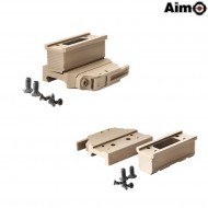 Bobro Style Qd Mount Per T1/t2 Dark Earth Aim-o (ao1771-de)