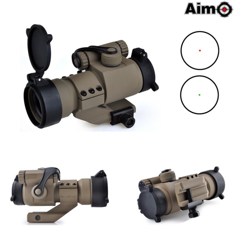 M2 Type Dot Cantilever Mount Dark Earth Aim-o (ao5033-de)