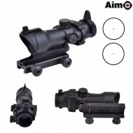 Acog 1x32 Dot Red/green Black Aim-o (ao5015-bk)