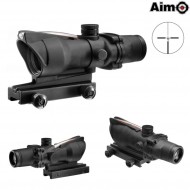 Acog 4x32c Scope Disguide Fiber Black Aim-o (ao1004-bk)
