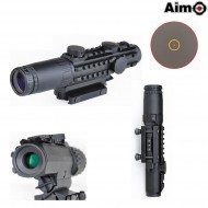 Tactical Scope 1-3x Black Aim-o (ao3033-bk)