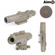 Tactical Scope 1-3x Dark Earth Aim-o (ao3033-de)