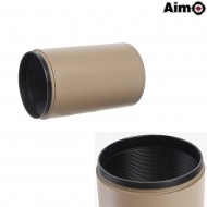 Short Extension For Scope 3.5-10x40e-sf Dark Earth Aim-o (ao5324-de)