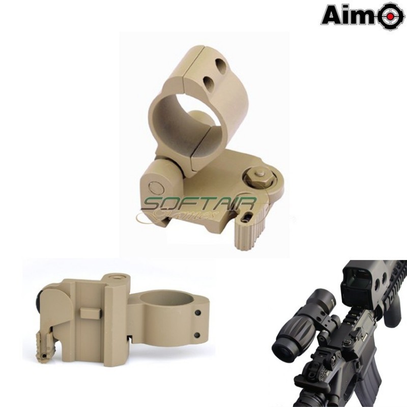 Flip To Side Qd Mount 30mm Dark Earth Aim-o (ao1716-de)