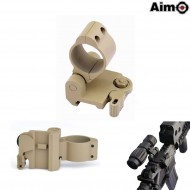 Flip To Side Qd Mount 30mm Dark Earth Aim-o (ao1716-de)