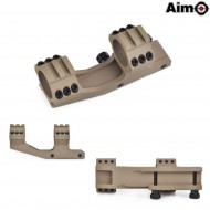 Cantilever Supporto Per Ottica 30mm Dark Earth Aim-o (ao9002-de)