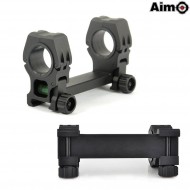 Mount M10 Qd-l Per Ottica 25/30mm Black Aim-o (ao9021-bk)