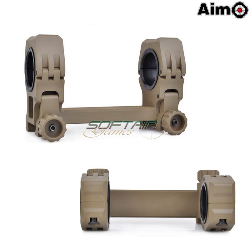 Mount M10 Qd-l For Scope 25/30mm Dark Earth Aim-o (ao9021-de)