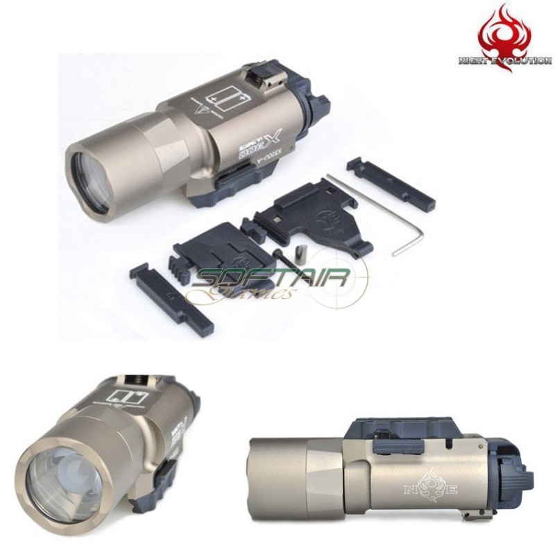 Flashlight X300u Ultimate Led Dark Earth Night Evolution (ne01008-de)