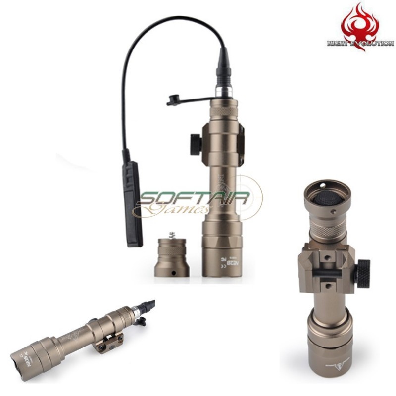 Flashlight M600u Scout Light Led Full Version Dark Earth Night Evolution (ne04025-de)