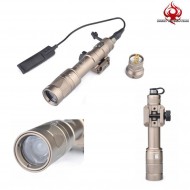 Torcia M600w Km2-a Scout Light Led Full Version Dark Earth Night Evolution (ne04045-de) Torcia M600w Km2-a Scout Light Led Full Version Dark Earth Night Evolution (ne04045-de)