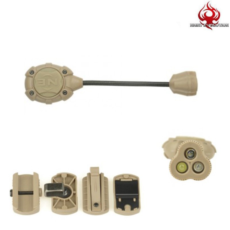 Princeton Tec Mpls 3 Dark Earth Con Green Light Night Evolution (ne05015-de-green)