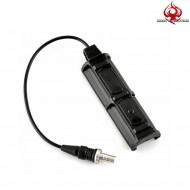 Remote Dual Switch 1 Plug Black Night Evolution (ne07014-bk)