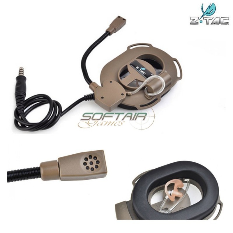 Bowman Iv M-tactical Headset Dark Earth Z-tactical (z023-de)