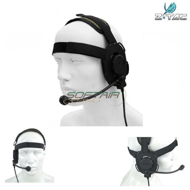 Bowman Evo Iii Headset Black Z-tactical (z029-bk)
