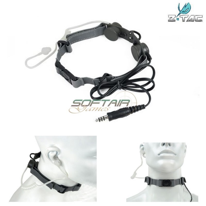 Throat/headset Mic Foliage Green Z-tactical (z033-fg)