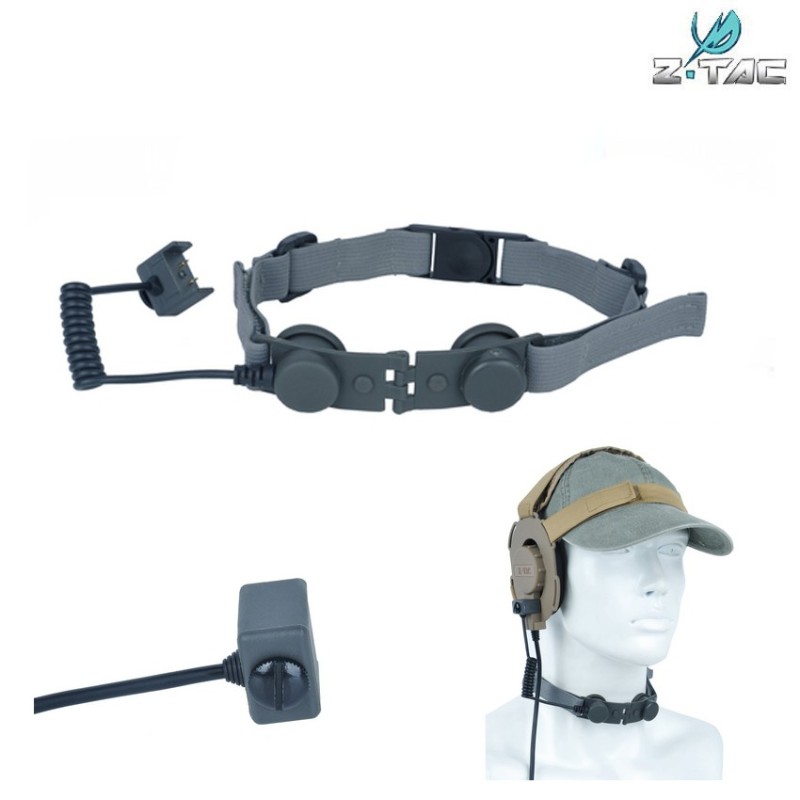 Throat Mic Adapter Foliage Green Z-tactical (z045-fg) Throat Mic Adapter Foliage Green Z-tactical (z045-fg)