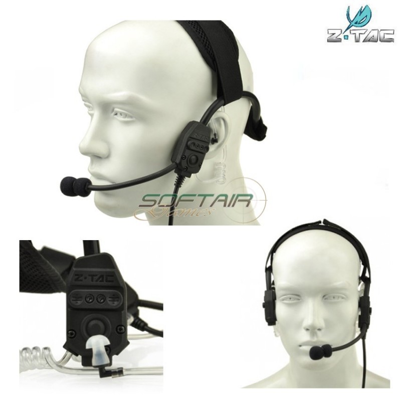 Headset X62000 Pmc Black Z-tactical (z047-bk) Headset X62000 Pmc Black Z-tactical (z047-bk)