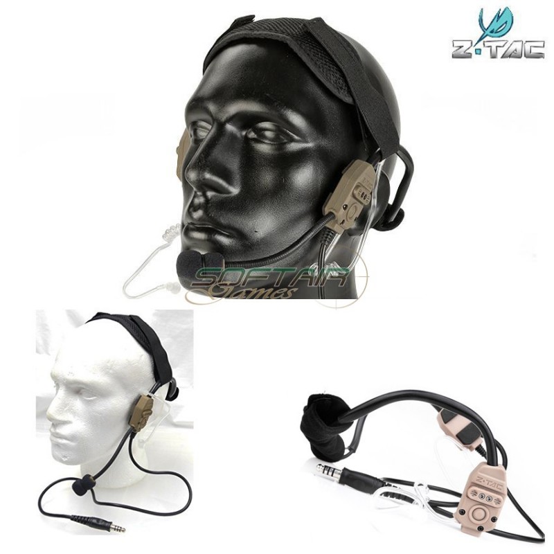 Headset X62000 Pmc Dark Earth Z-tactical (z047-de)