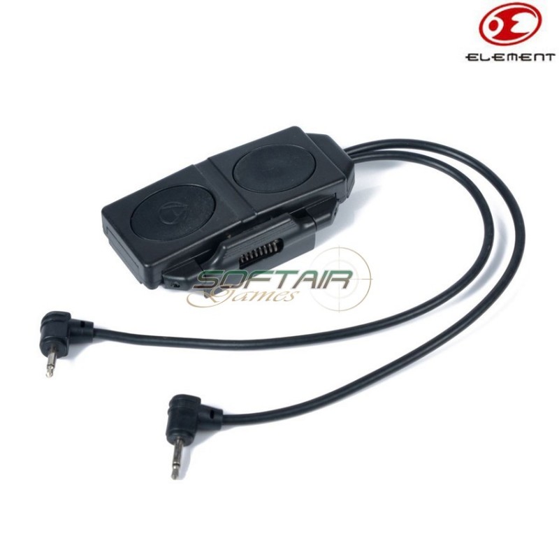 Double Remote Control Black Element (ex177-bk) Double Remote Control Black Element (ex177-bk)