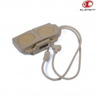 Double Remote Control Dark Earth Element (ex177-de) Double Remote Control Dark Earth Element (ex177-de)