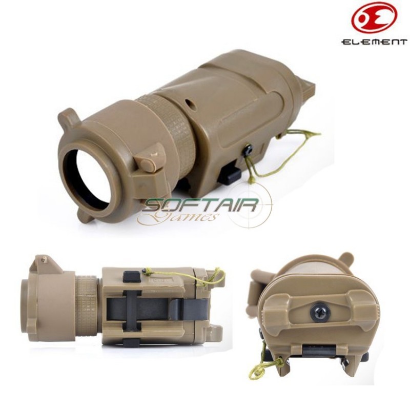 M3x Tactical Illuminator Short Type Dark Earth Element (ex185-de)