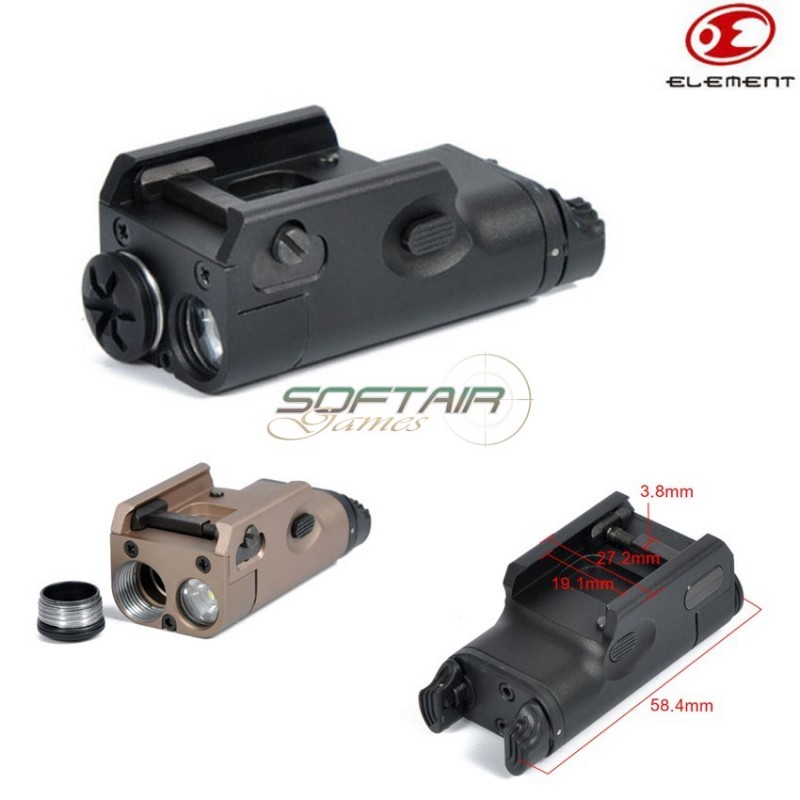 Xc1 Sf Style Ultra Compact Light Black Element (ex414-bk)