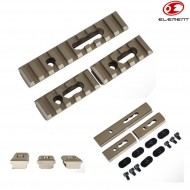 Rail Set 3 Pezzi Dark Earth Element (ex225-de)