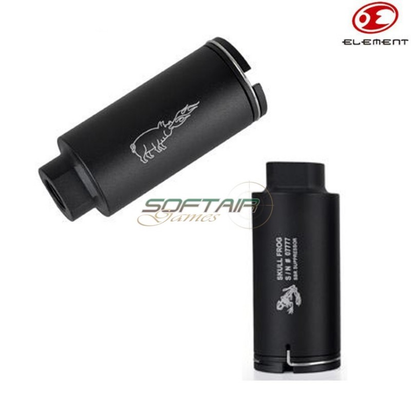 Noveske Standard Version Skull Frog Black Element (ot0206-bk-sku)