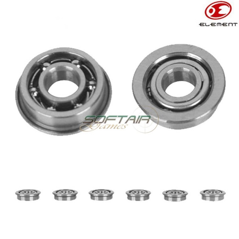 Set 6 Boccole Da 8mm Cnc Cuscinettate Element (in0204) Set 6 Boccole Da 8mm Cnc Cuscinettate Element (in0204)