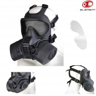 Mask Scott Gsr Facepiece With Mini Fan Black Element (ex337-bk)