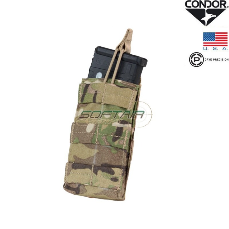 Single Magazines Pouch M4 Open Top Multicam Condor® (ma18-mc)