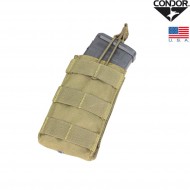 Single Magazines Pouch M4 Open Top Coyote Tan Condor® (ma18-kh)