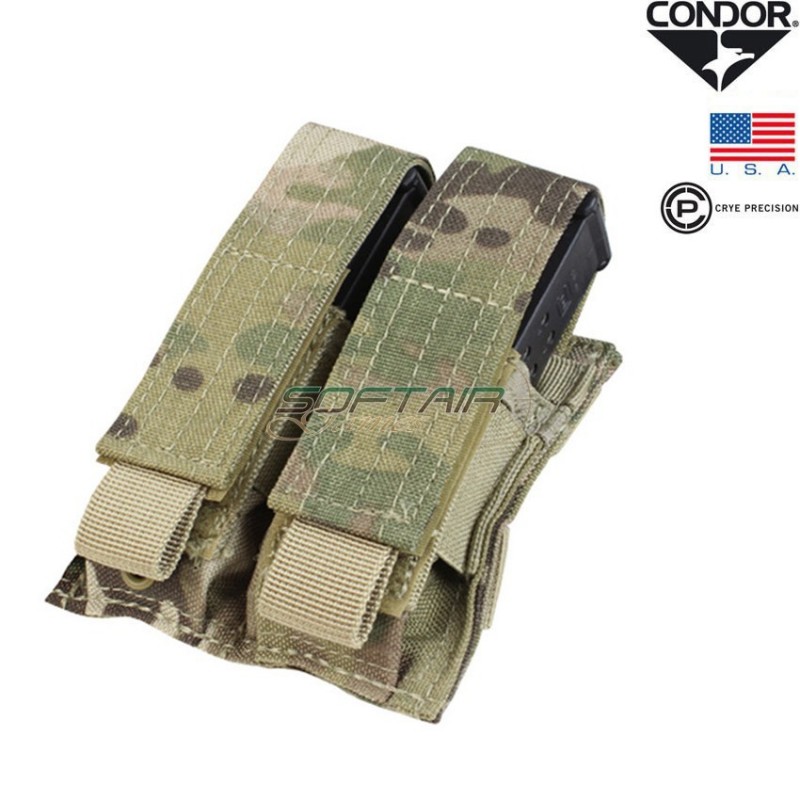 Double Pistol Mag Pouch Multicam Condor® (ma23-mc)