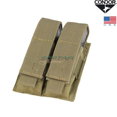 Double Pistol Mag Pouch Coyote Tan Condor® (ma23-kh)