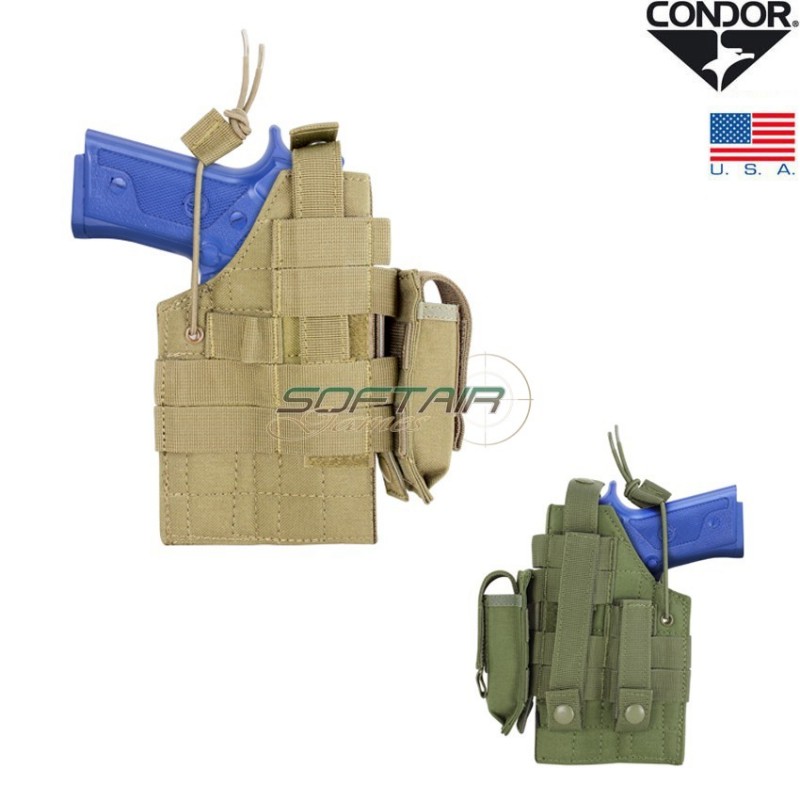 Ambidextrous Beretta Holster Molle Coyote Tan Condor® (3433-kh)