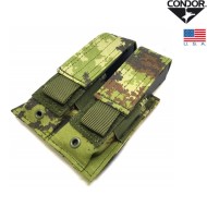 Tasca Porta Caricatori Pistola Doppio Vegetato Condor® (ma23-ve)