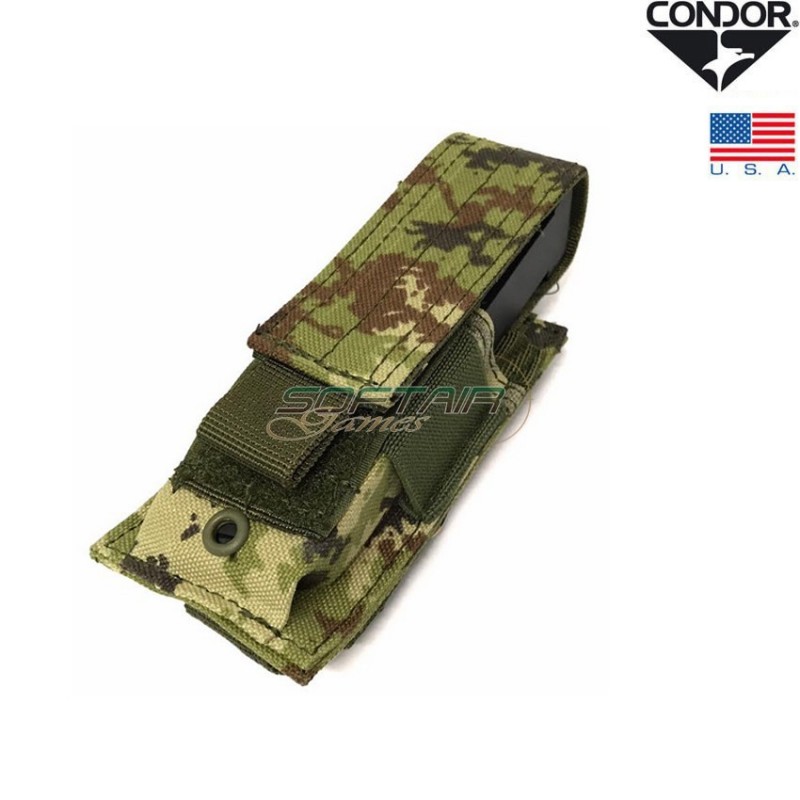 Tasca Porta Caricatori Pistola Singolo Vegetato Condor® (ma32-ve)