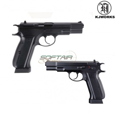 Co2 Pistol Cz75 Kp09 Black Kjworks (kjw-234001)
