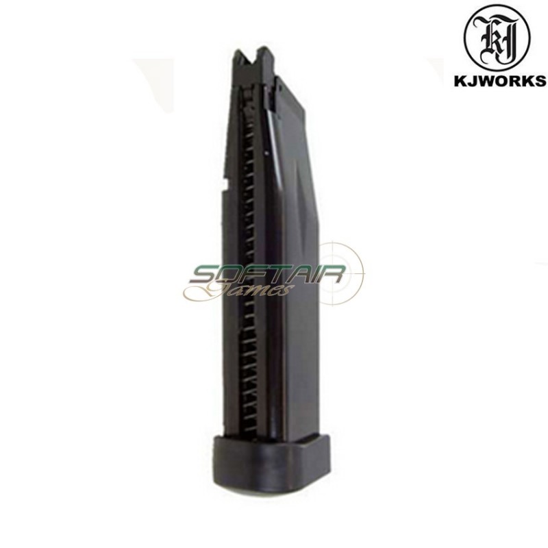 Co2 Magazine For Pistol Hi-capa Kp05 Black Kjworks (kjw-017551/gc0339)
