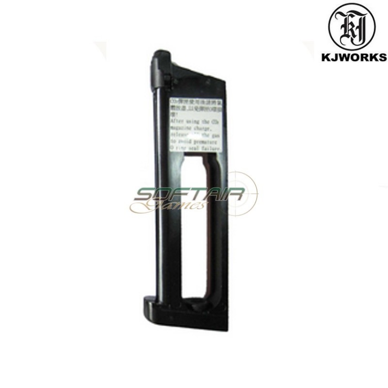 Caricatore Co2 Per Pistola Kp07/m1911 Versione 2 Black Kjworks (kjw-017554/685005)