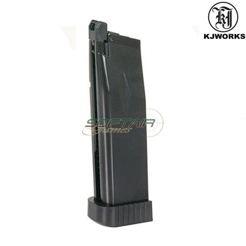 Co2 Magazine For Pistol Kp08 Black Kjworks (kjw-239006) Co2 Magazine For Pistol Kp08 Black Kjworks (kjw-239006)