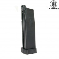 Co2 Magazine For Pistol Kp08 Black Kjworks (kjw-239006) Co2 Magazine For Pistol Kp08 Black Kjworks (kjw-239006)
