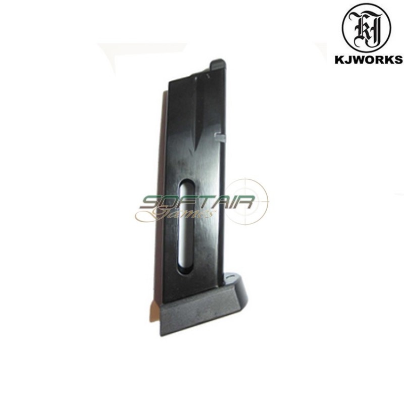 Co2 Magazine For Pistol Cz75 Kp09 Black Kjworks (kjw-mag-co2-kp9)
