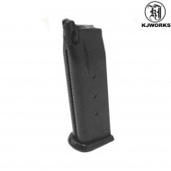 Gas Magazine For Pistol Hi-capa Kp05 Black Kjworks (kjw-001057)