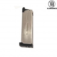Gas Magazine For Pistol Hi-capa Kp07 Silver Kjworks (kjw-001061)