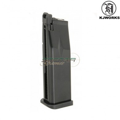 Caricatore Gas Per Pistola Kp08 Black Kjworks (kjw-mag-gas-kp8)